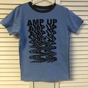 Kidpik Size 5/6 Blue Amp Up Tee